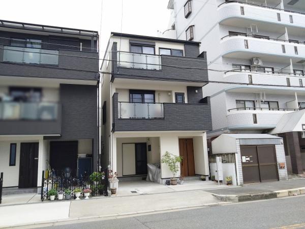 大阪市東淀川区豊里1丁目　中古戸建 現地写真（前面道路含む現地写真）