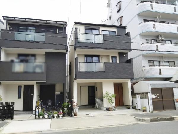 大阪市東淀川区豊里1丁目　中古戸建 現地写真（前面道路含む現地写真）