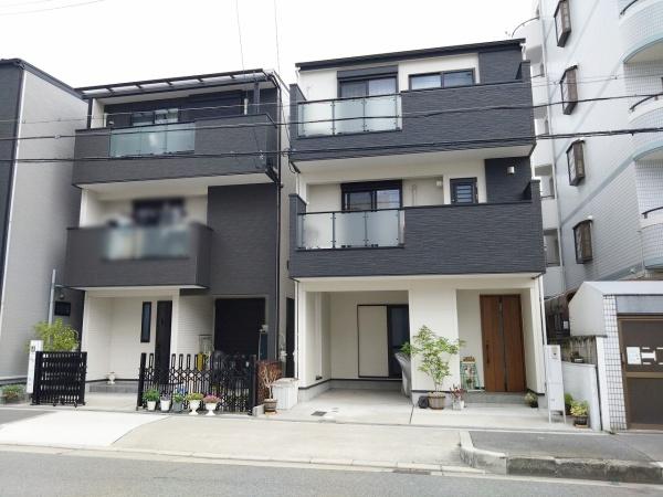 大阪市東淀川区豊里1丁目　中古戸建 現地写真（前面道路含む現地写真）