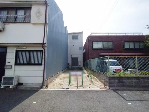 大阪市大正区鶴町3丁目　売土地 現地写真（前面道路含む現地写真）