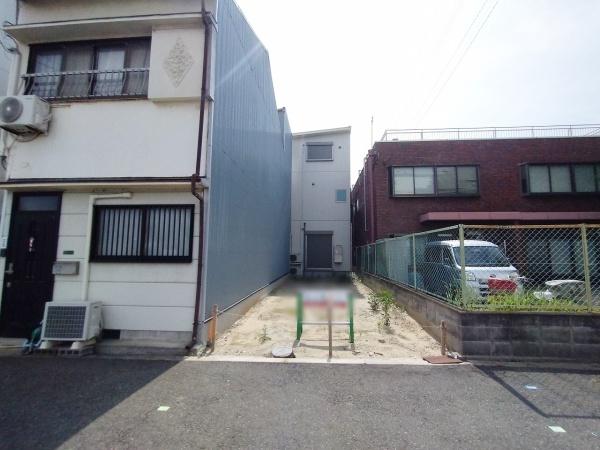 大阪市大正区鶴町3丁目　売土地 現地写真（前面道路含む現地写真）