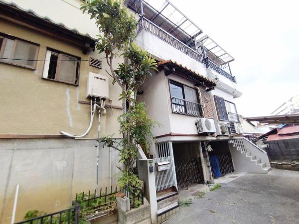 大阪市東淀川区菅原2丁目　中古戸建 現地写真（前面道路含む現地写真）