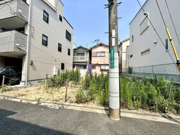 堺市東区日置荘西町7丁　売土地 現地写真（前面道路含む現地写真）