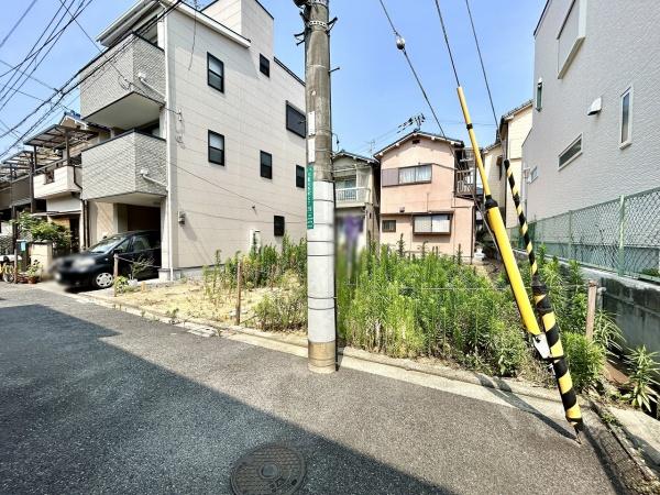 堺市東区日置荘西町7丁　売土地 現地写真（前面道路含む現地写真）