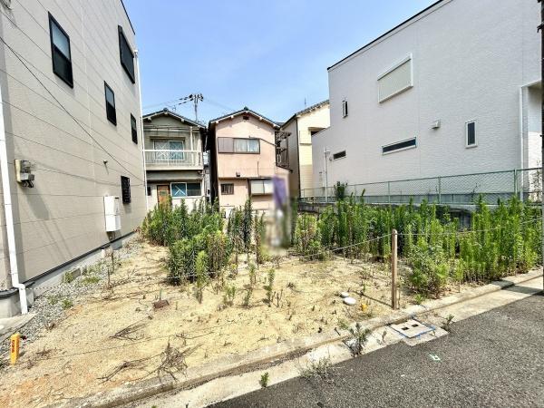 堺市東区日置荘西町7丁　売土地 現地写真（前面道路含む現地写真）