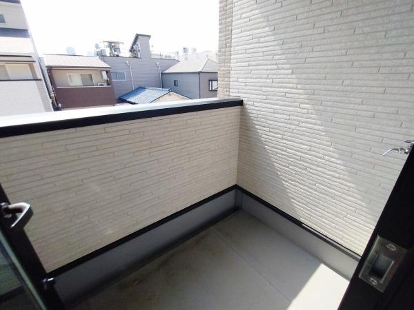 大阪市城東区鴫野東3丁目　新築戸建 現地写真（バルコニー）