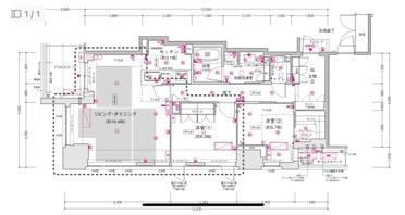 ジオタワー堺筋本町 間取図・土地図