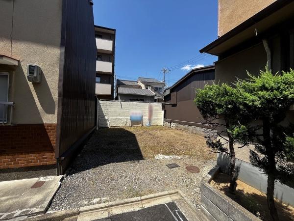 京都市上京区紙屋川町　建築条件無売土地 現地写真