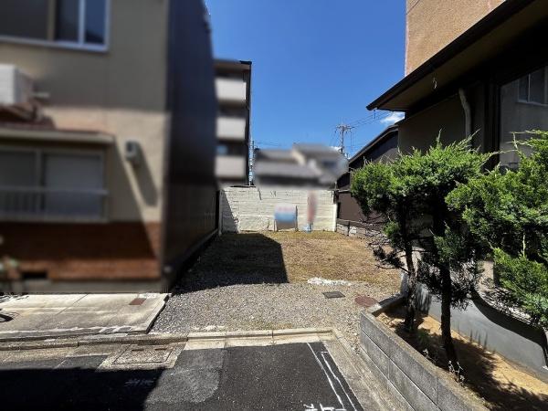 京都市上京区紙屋川町　建築条件無売土地 現地写真