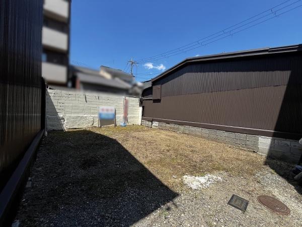 京都市上京区紙屋川町　建築条件無売土地 現地写真