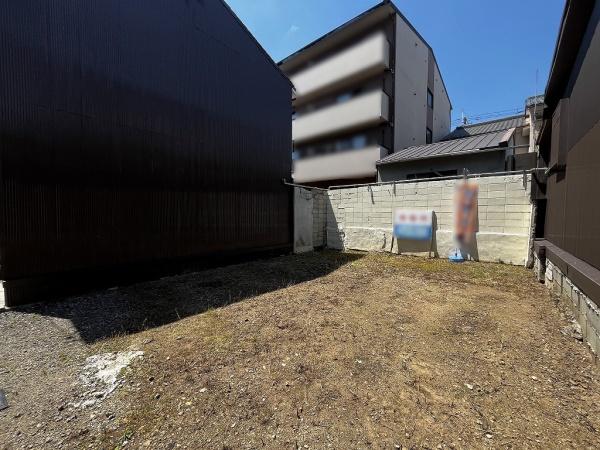 京都市上京区紙屋川町　建築条件無売土地 現地写真