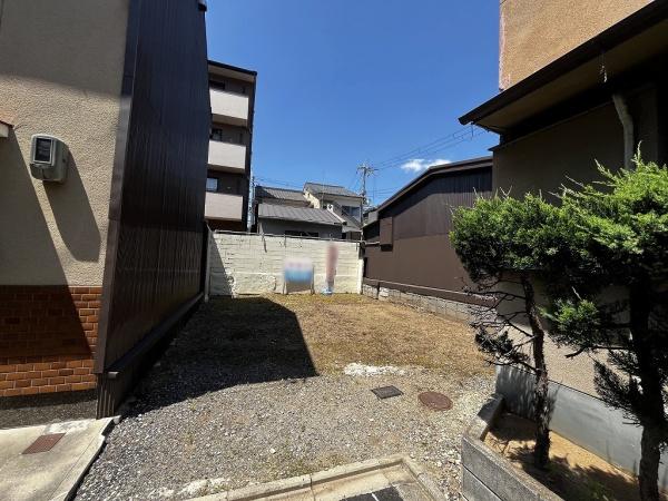 京都市上京区紙屋川町　建築条件無売土地 現地写真