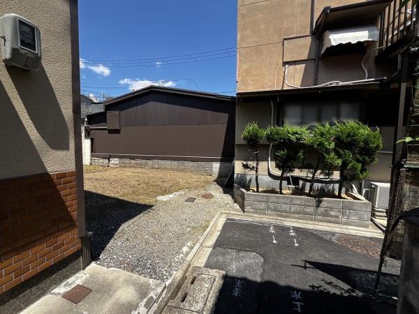 京都市上京区紙屋川町　建築条件無売土地 現地写真