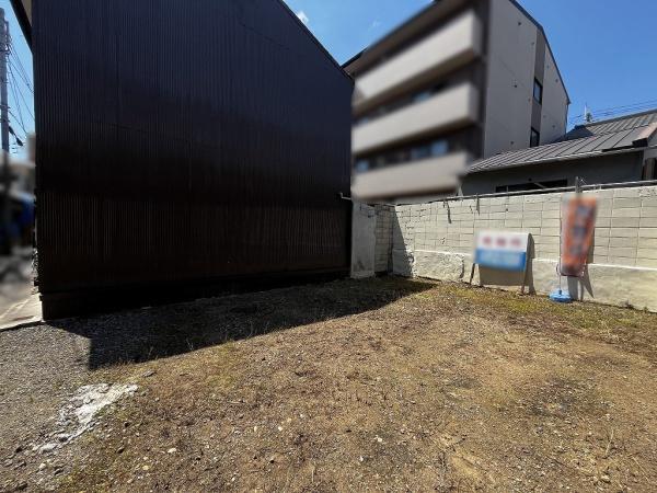 京都市上京区紙屋川町　建築条件無売土地 現地写真