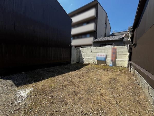 京都市上京区紙屋川町　建築条件無売土地 現地写真