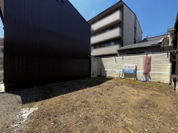 京都市上京区紙屋川町　建築条件無売土地 現地写真