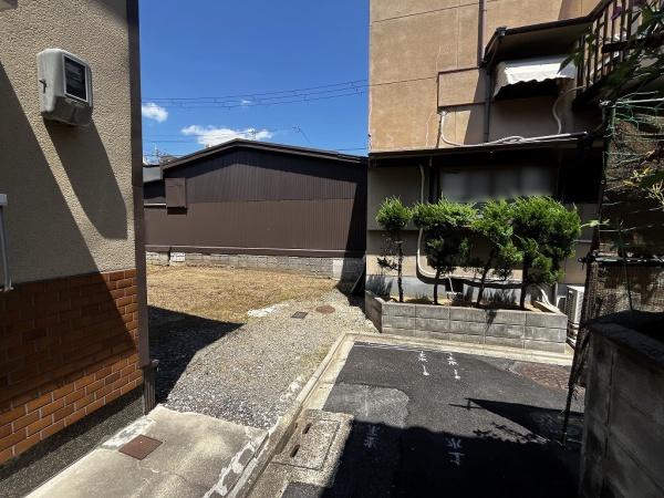京都市上京区紙屋川町　建築条件無売土地 現地写真