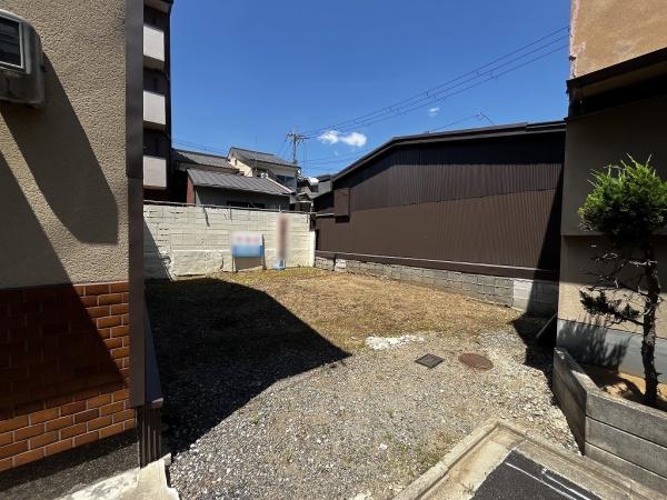 京都市上京区紙屋川町　建築条件無売土地 現地写真