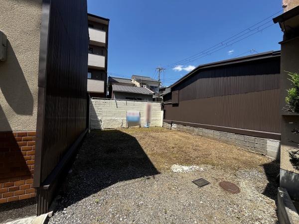 京都市上京区紙屋川町　建築条件無売土地 現地写真
