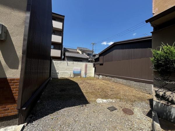 京都市上京区紙屋川町　建築条件無売土地 現地写真
