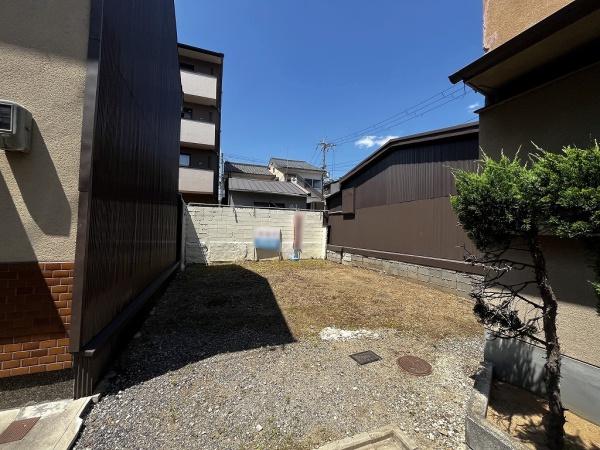 京都市上京区紙屋川町　建築条件無売土地 現地写真