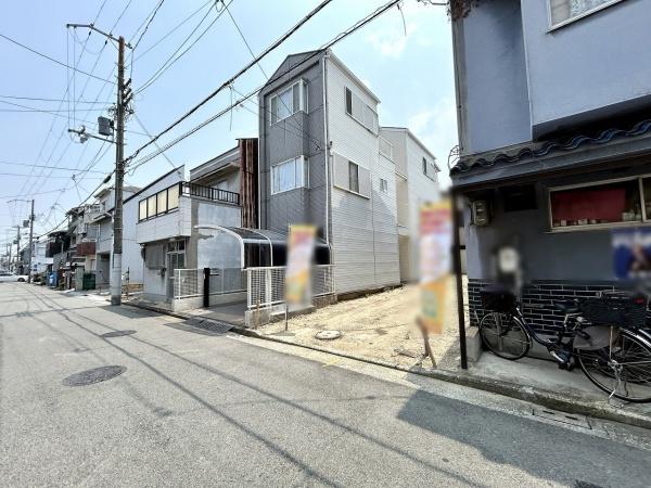 堺市堺区四条通　売土地 現地写真（前面道路含む現地写真）