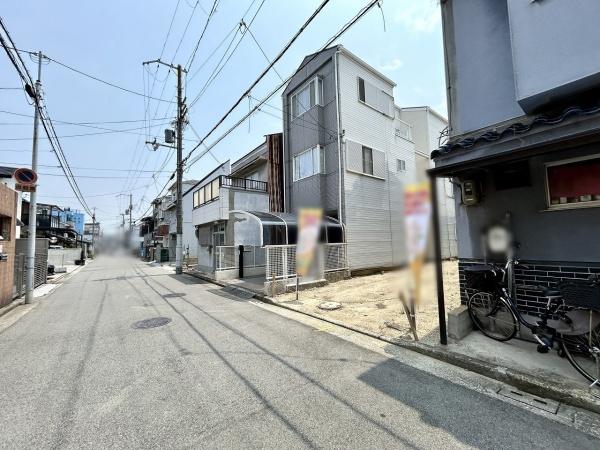 堺市堺区四条通　売土地 現地写真（前面道路含む現地写真）