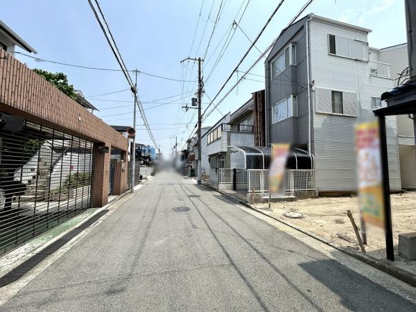 堺市堺区四条通　売土地 現地写真（前面道路含む現地写真）