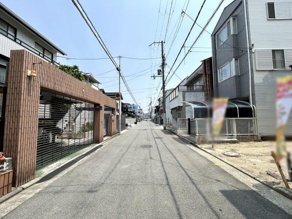 堺市堺区四条通　売土地 現地写真（前面道路含む現地写真）