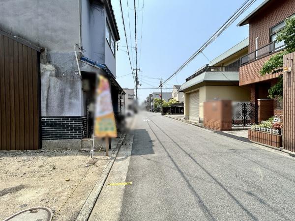 堺市堺区四条通　売土地 現地写真（前面道路含む現地写真）