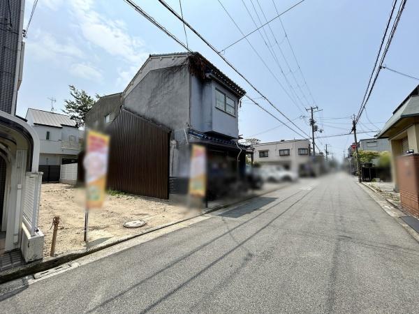 堺市堺区四条通　売土地 現地写真（前面道路含む現地写真）