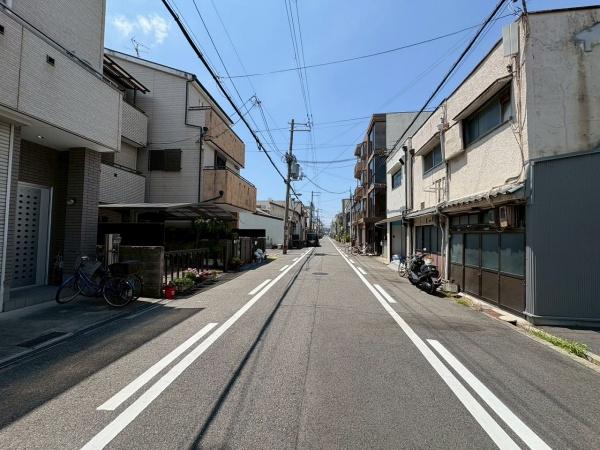 大阪市生野区田島5丁目　中古戸建 現地写真（前面道路含む現地写真）