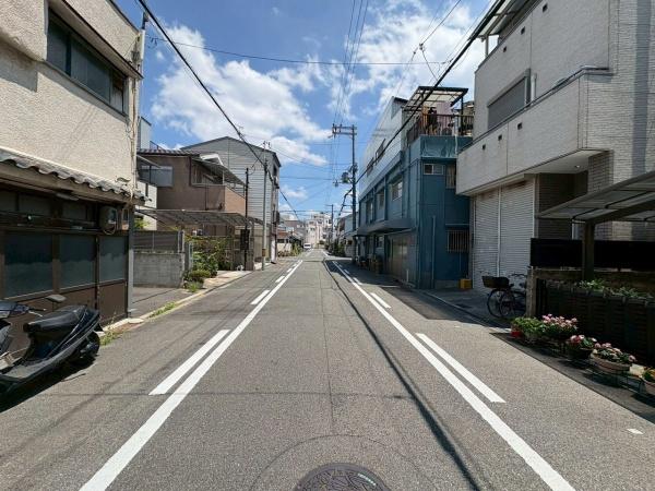 大阪市生野区田島5丁目　中古戸建 現地写真（前面道路含む現地写真）