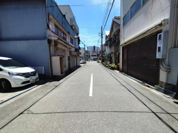 大阪市北区長柄中3丁目　中古戸建 現地写真（前面道路含む現地写真）