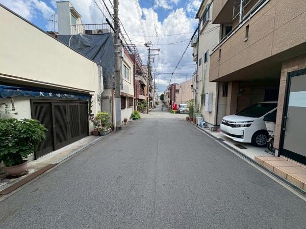 大阪市生野区巽北3丁目　中古戸建 現地写真（前面道路含む現地写真）