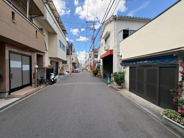 大阪市生野区巽北3丁目　中古戸建 現地写真（前面道路含む現地写真）