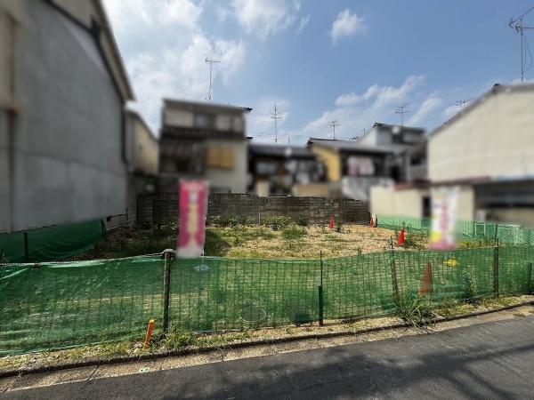 京都市北区鷹峯藤林町　建築条件無売土地 現地写真