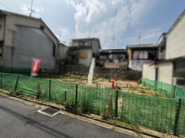 京都市北区鷹峯藤林町　建築条件無売土地 現地写真