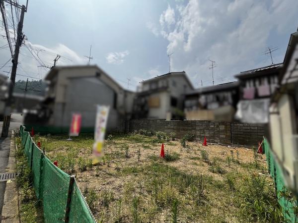 京都市北区鷹峯藤林町　建築条件無売土地 現地写真