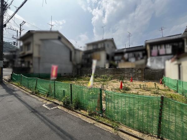 京都市北区鷹峯藤林町　建築条件無売土地 現地写真