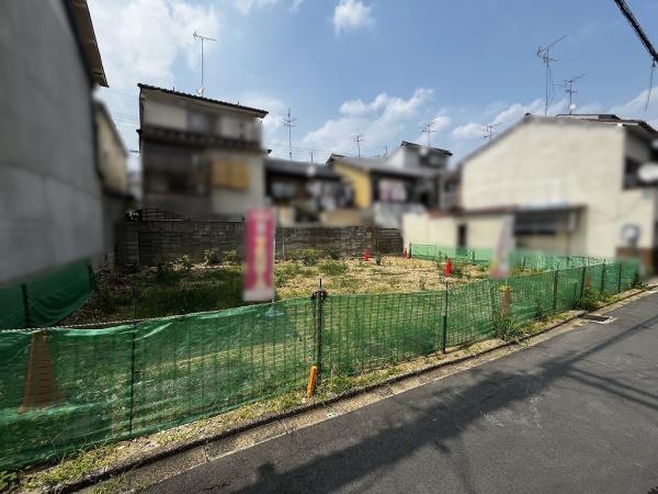 京都市北区鷹峯藤林町　建築条件無売土地 現地写真