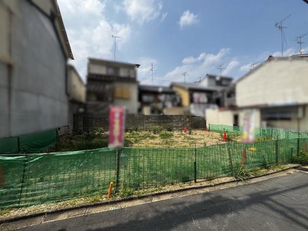 京都市北区鷹峯藤林町　建築条件無売土地 現地写真