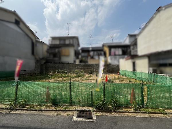 京都市北区鷹峯藤林町　建築条件無売土地 現地写真