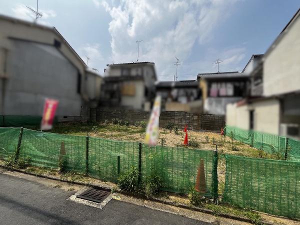 京都市北区鷹峯藤林町　建築条件無売土地 現地写真