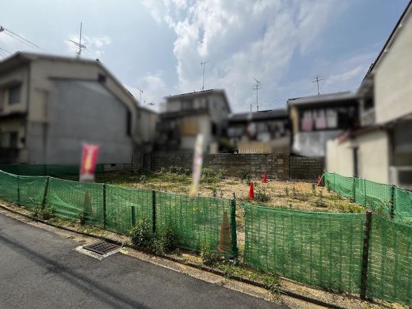 京都市北区鷹峯藤林町　建築条件無売土地 現地写真