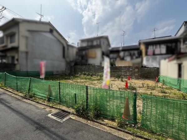 京都市北区鷹峯藤林町　建築条件無売土地 現地写真
