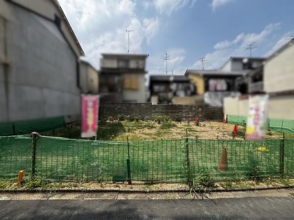 京都市北区鷹峯藤林町　建築条件無売土地 現地写真