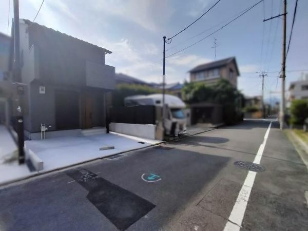 京都市北区大宮東脇台町　2号地　中古戸建 現地写真（前面道路含む現地写真）