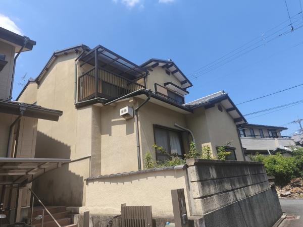 京都市右京区花園岡ノ本町　古家付売土地 現地写真