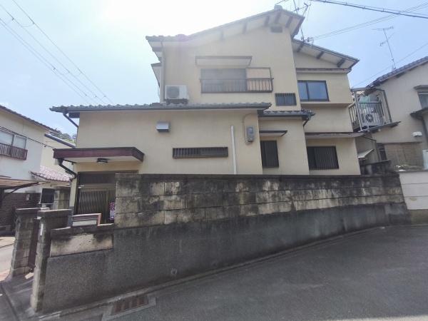 京都市右京区花園岡ノ本町　古家付売土地 現地写真
